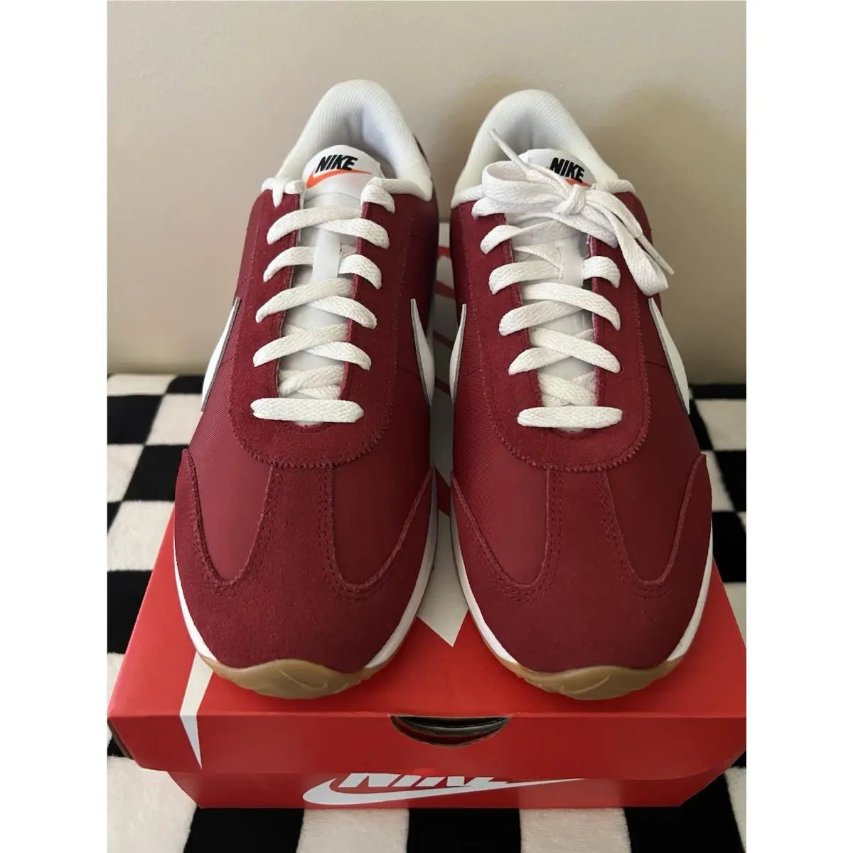 Nike shoes - Nike Pacific - Pacific - HQ2052-600 - Team Crimson/White/Black/Gum 7