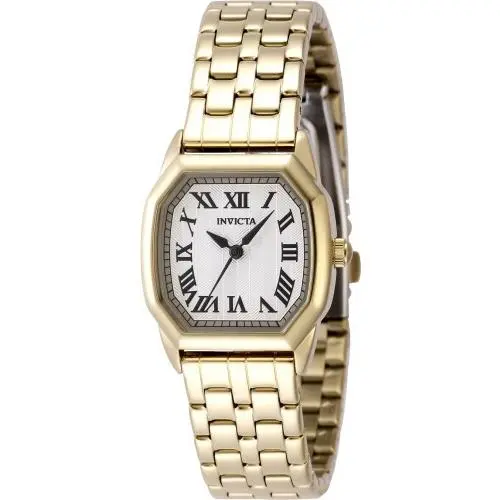 Invicta Women`s 48959 Wildflower Quartz 3 Hand Silver Dial Watch