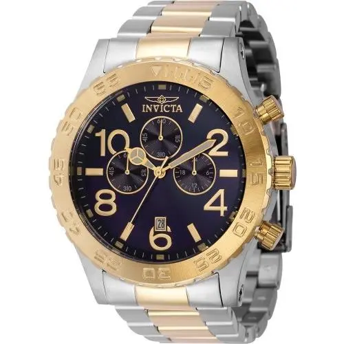 Invicta Men`s 40603 Specialty Quartz Chronograph Blue Dial Watch