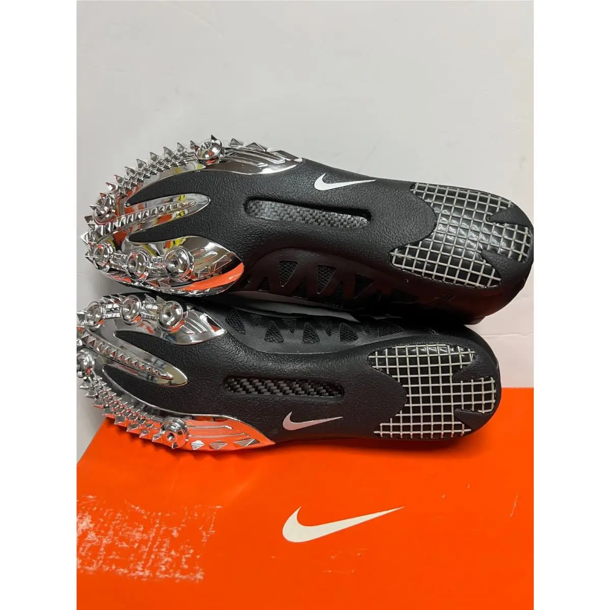 Nike shoes - Nike Zoom Maxcat - Zoom Maxcat - 549150-002 - Black/Metallic Silver-White 2
