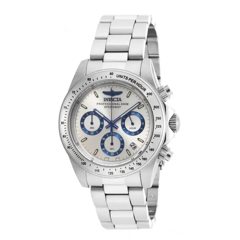 Invicta Men`s 17311 Speedway Quartz Chronograph Silver Dial Watch