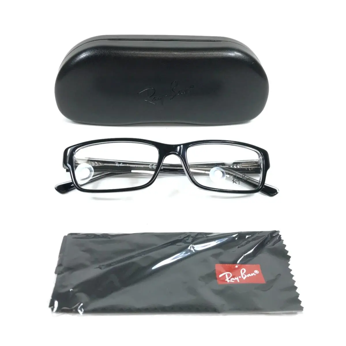 Ray-ban Eyeglasses Frames RB5169 2034 Black on Transparent Full Rim 54-16-140