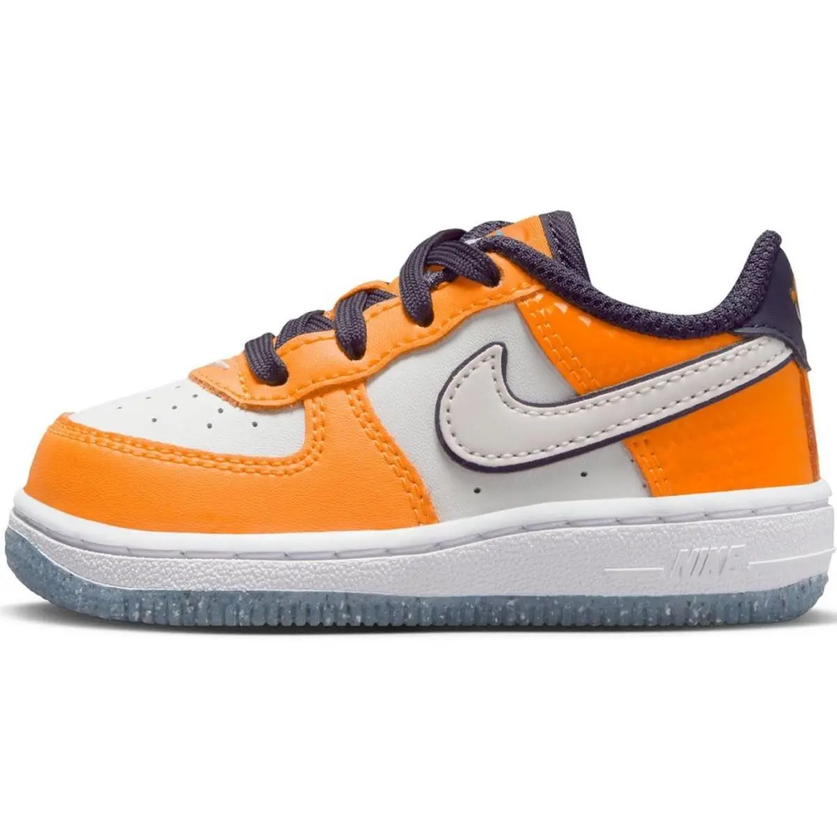 Toddler`s Nike Air Force 1 Low SE Vivid Orange/summit White FJ4657 800 - 4