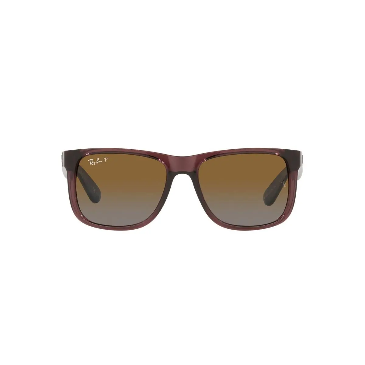 Ray-ban Unisex RB4165 54 mm Transparent Dark Brown/polarized Gradient Brown