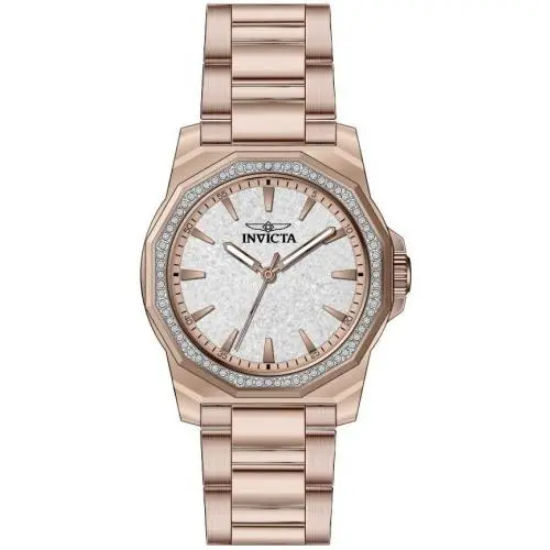 Invicta Men`s 49131 Speedway Quartz 3 Hand Silver Dial Watch