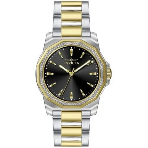 Invicta Men`s 49105 Speedway Quartz 3 Hand Black Dial Watch