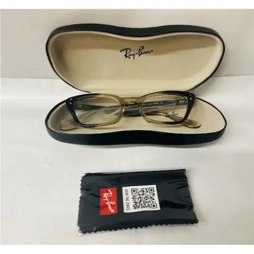 Ray-ban RX5499 Lady Burbank Optics in Polished Transparent Grey 49-20-140