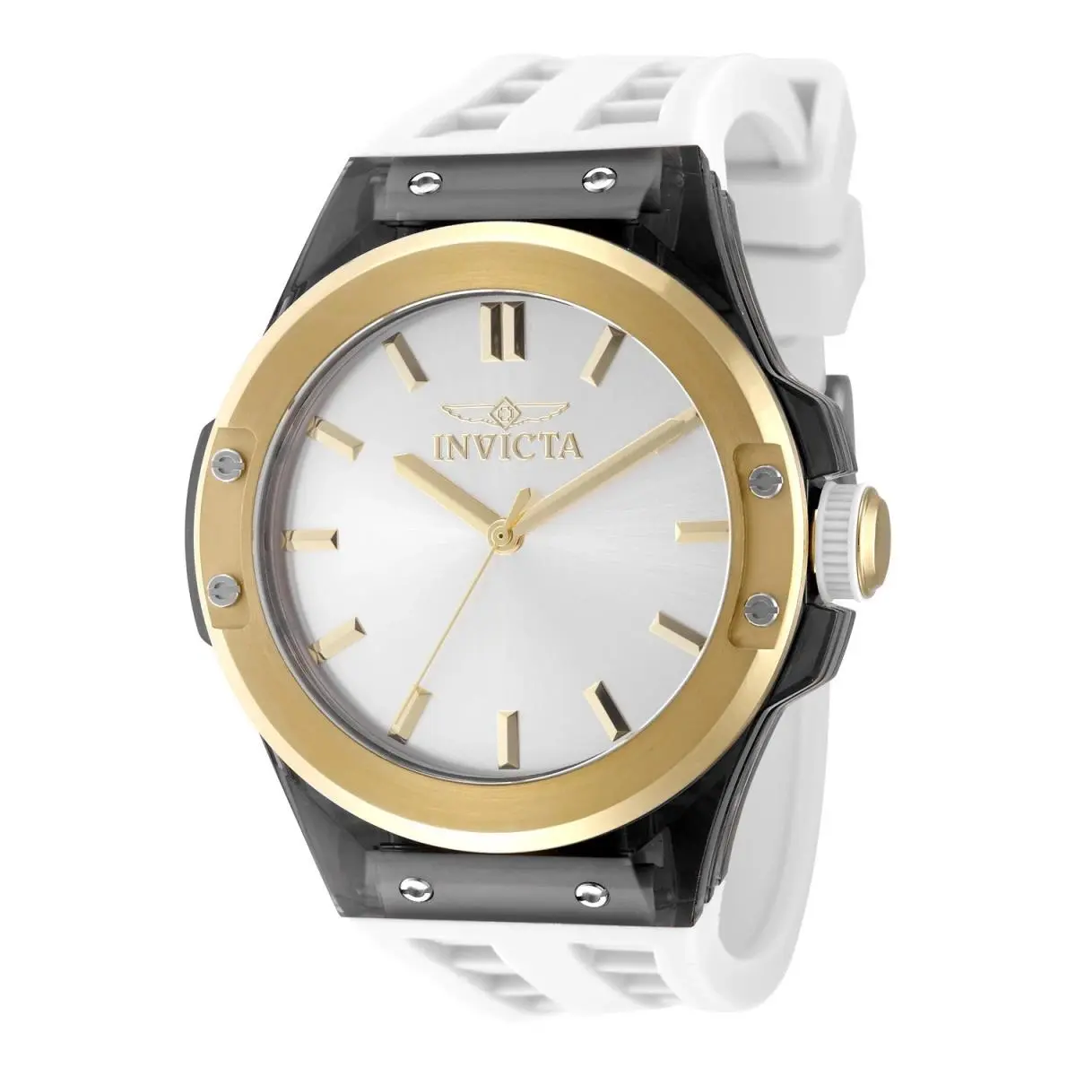 Invicta Sea Base Siphon Men`s Watch - 45mm Black/white/gold 50013 50MM