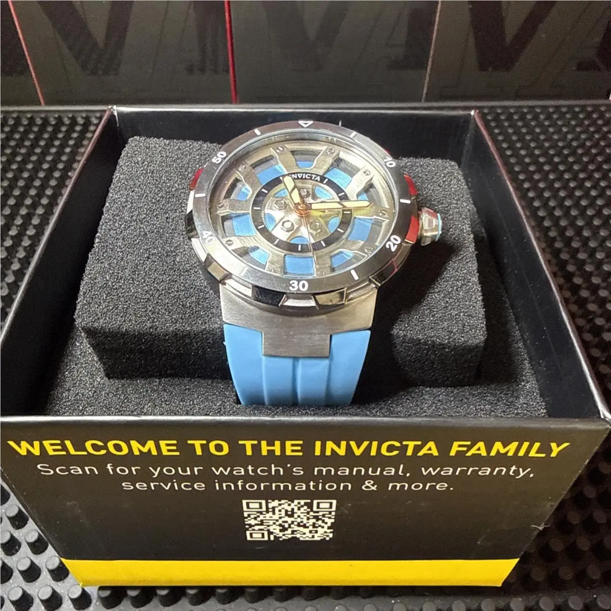 Invicta Racing Stint Master Men’s Watch - 46mm Light Blue 49442