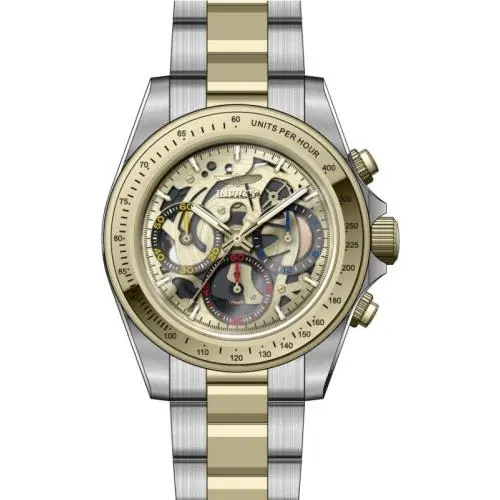 Invicta Men`s 50276 Speedway Quartz VD54 Gold Dial Watch
