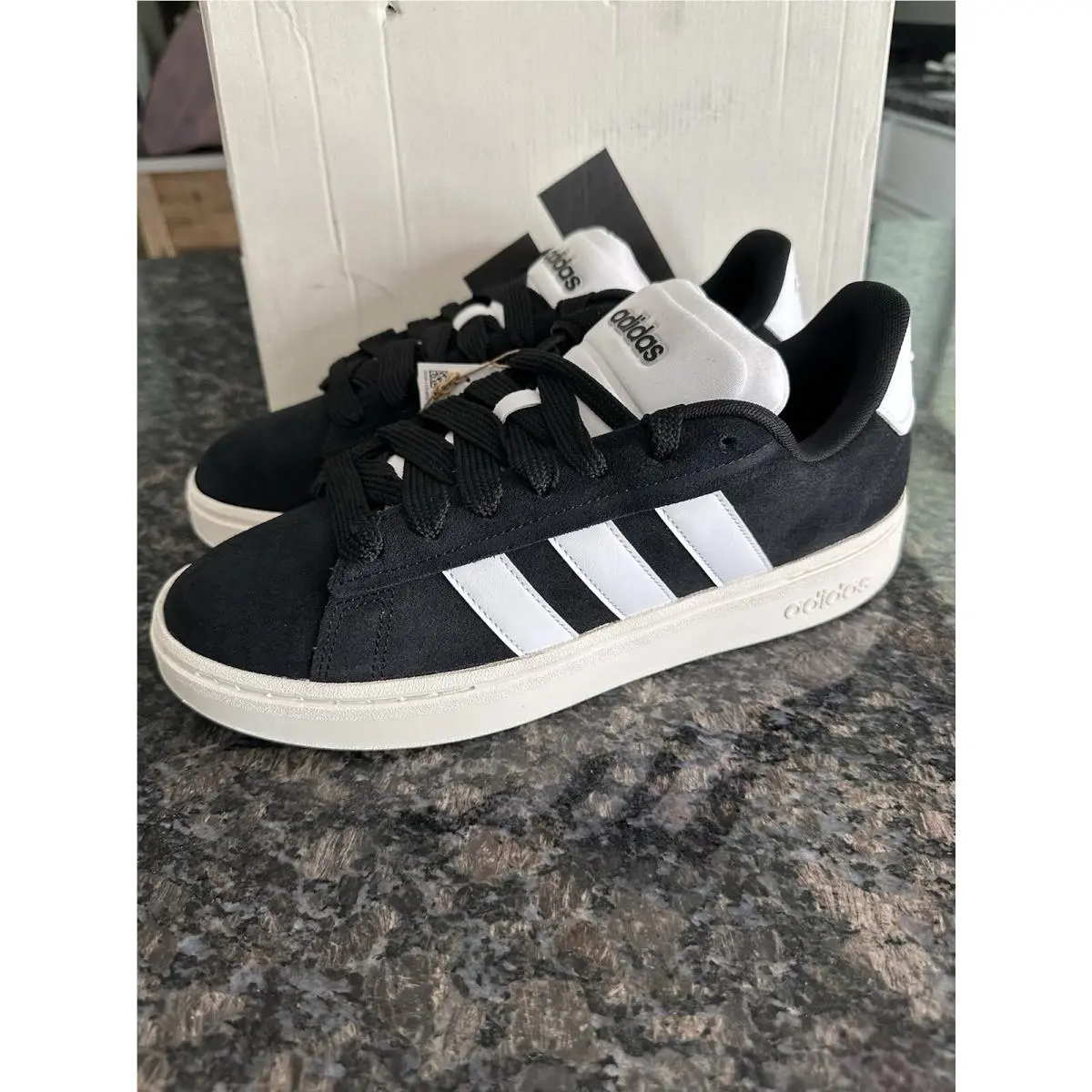 Men`s Adidas Grand Court Alpha 00S - JH7235 Sneakers Sz 10.5 Shoes