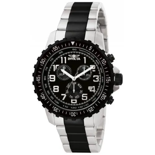 Men`s 1326 Specialty Quartz Chronograph Black Dial Watch by Invicta