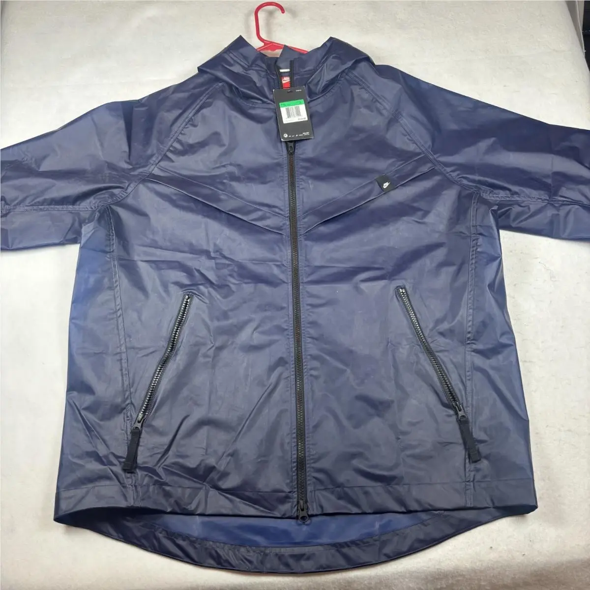 Nike QS Quick Waterproof Jacket Midnight Navy AJ1400-410 Mens Size XL