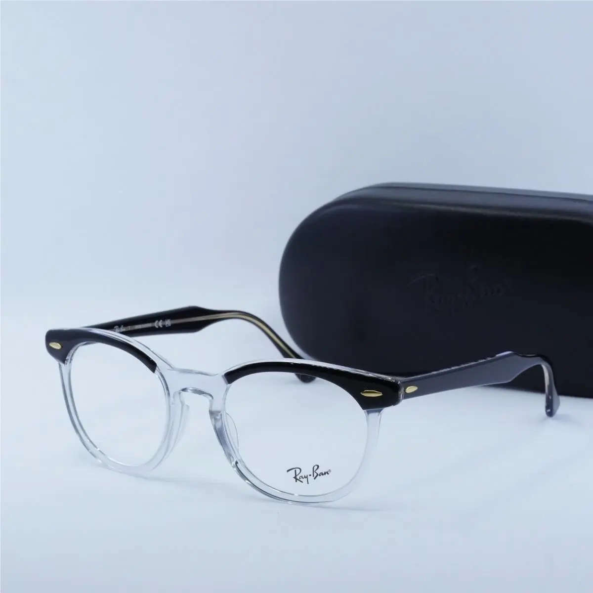 Ray Ban RX5598 2034 Black On Transparent 51mm Eyeglasses by Ray-Ban