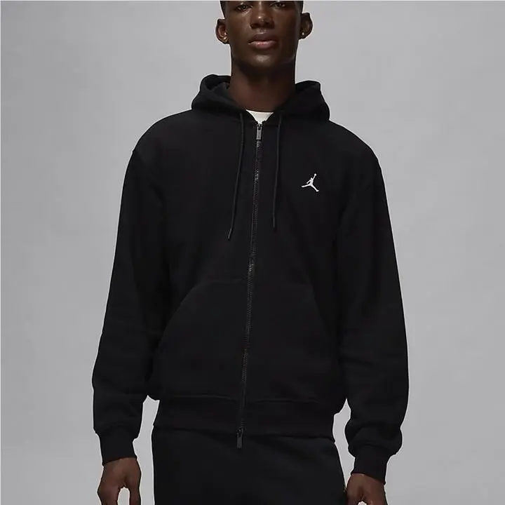 Nike Air Jordan Brooklyn Fleece Hoodie Black FV7289-010 Men’s 2XL