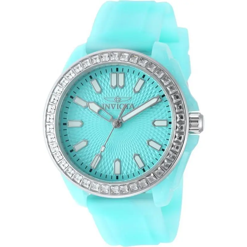 Women`s 50203 Celestial Quartz PC21 Blue Dial Watch by Invicta