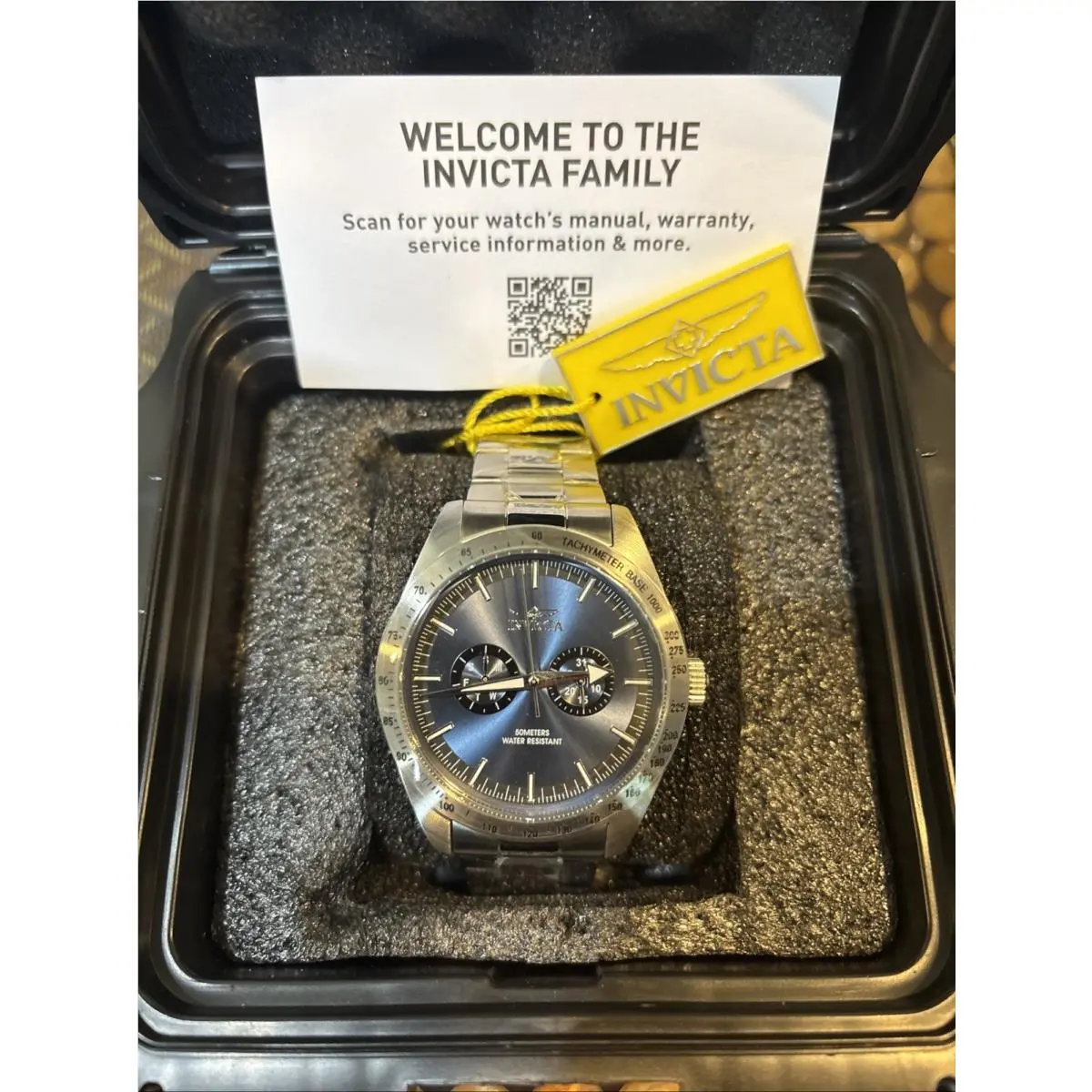 Invicta Chronograph Watch with Battery