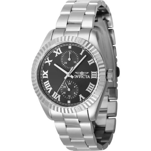 Invicta Men`s 47434 Specialty Quartz Multifunction Black Dial Watch