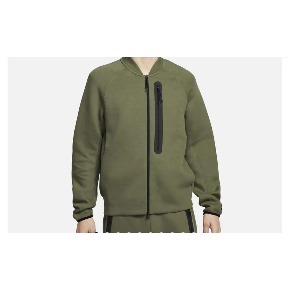 Nike clothing - FB8008-222 - FB8008-222 - Medium Olive/Black 1