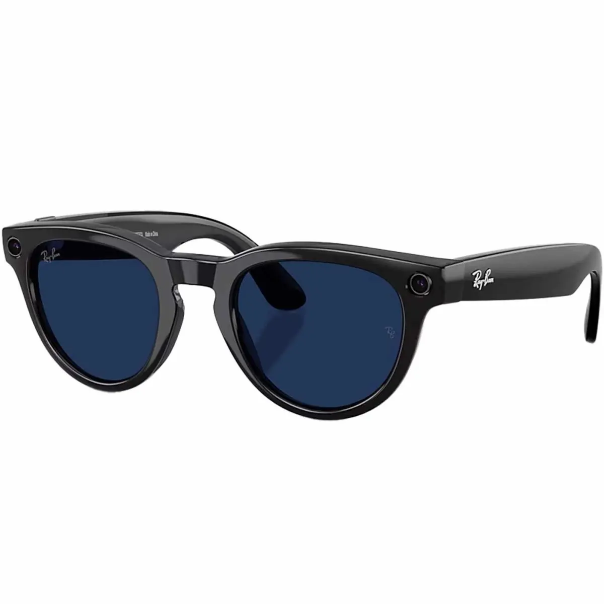 Ray-ban Adult Meta Headliner-gen 2 Shiny Black/clear/transitions 50mm Sunglasses