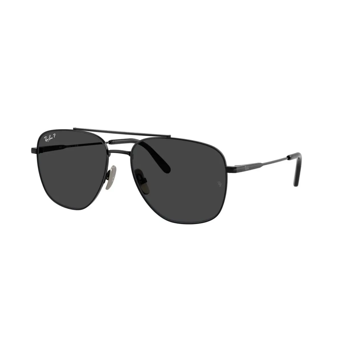 Ray-ban Sunglasses RB8097 William Titanium 9267/48 Black/dark Gray Polarized 59M by Ray-Ban