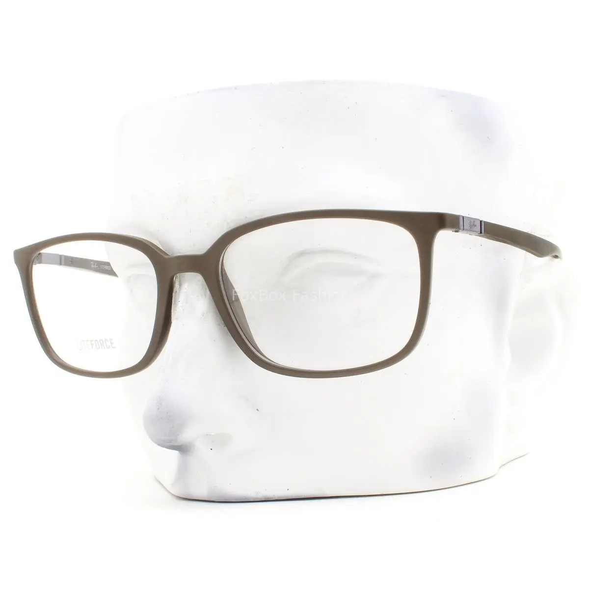 Ray-ban Liteforce Eyeglasses RB 7208 8063 Glasses Matte Brown 54mm with Case