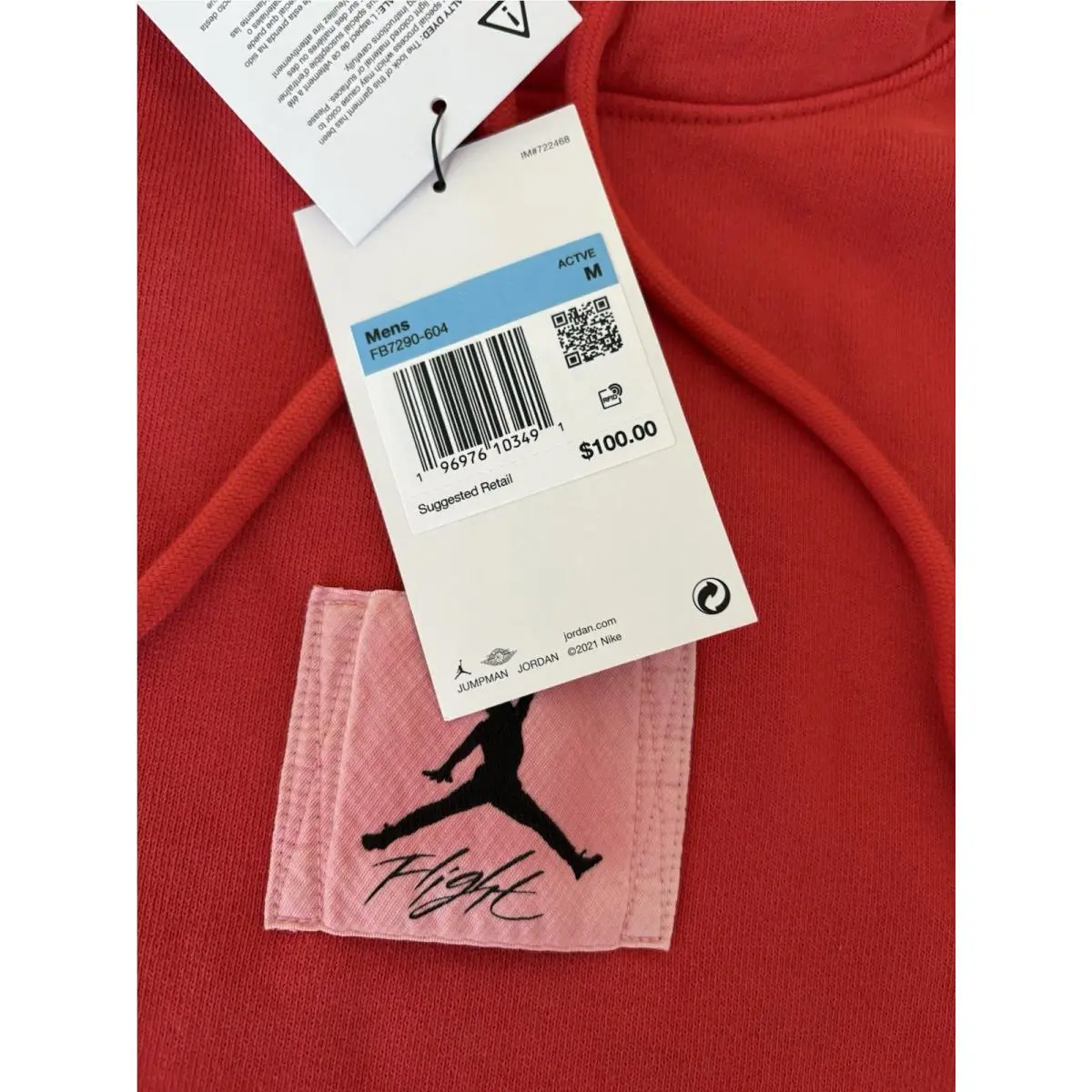 Nike clothing - FB7290-604 - FB7290-604 - LOBSTER (UPC: 196976103491) 2