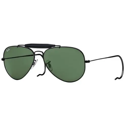 Ray-ban Outdoorsman Black l Crystal Green RB3030 L9500 58mm