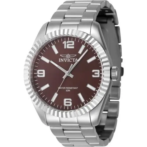 Invicta Men`s 47452 Specialty Quartz 3 Hand Copper Dial Watch