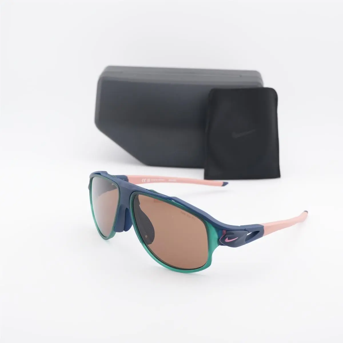 Flyfree Infinity IO0099X 410 Matte Midnight/brown Road Tint 58-12-130 by Nike