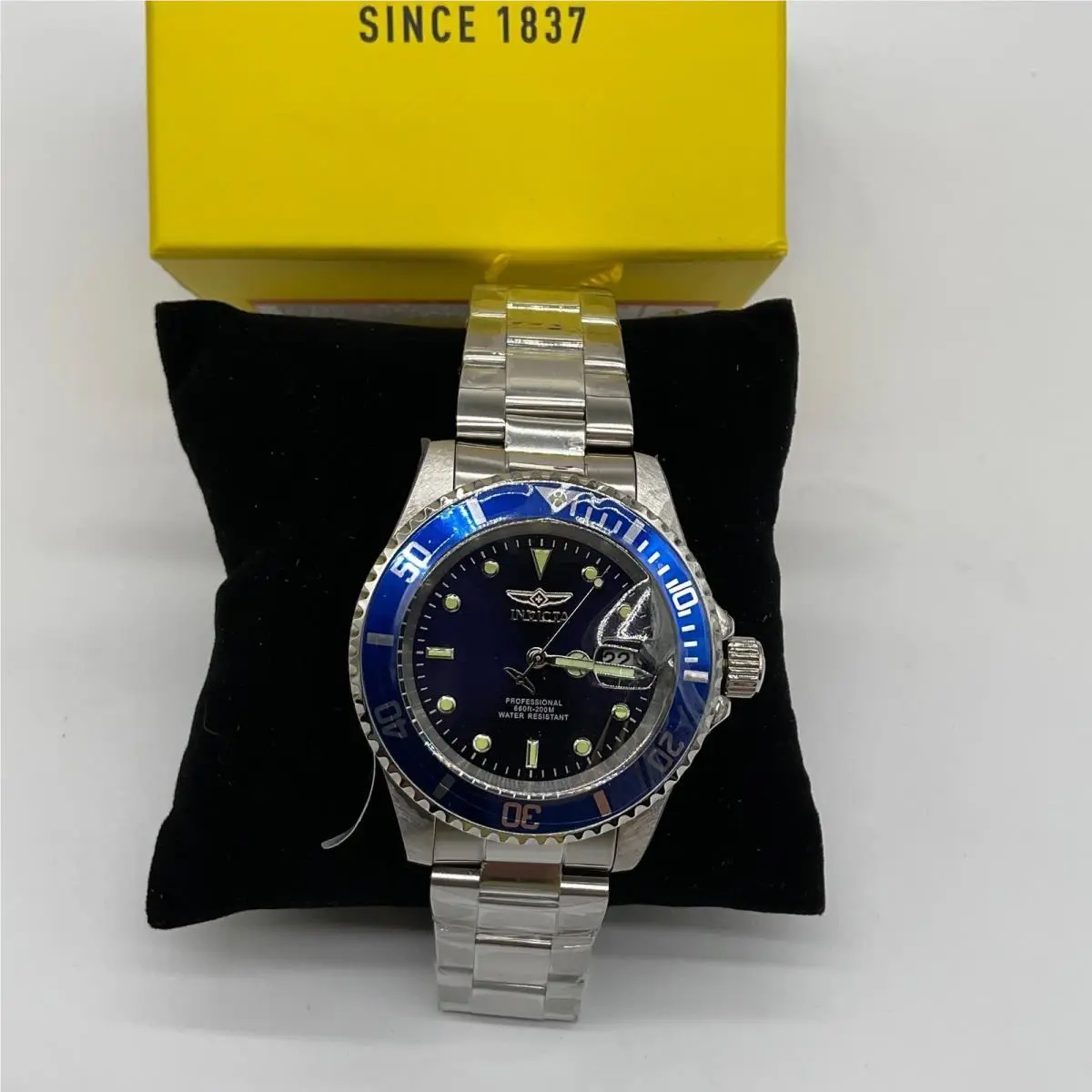 Invicta Pro Diver Coastpath Mens Watch 40mm Blue Dial Stainless Steel 43403