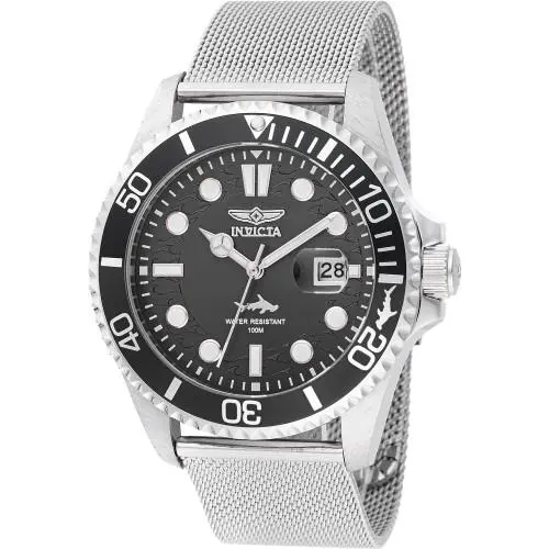 Invicta Men`s 47172 Pro Diver Quartz Multifunction Black Dial Watch