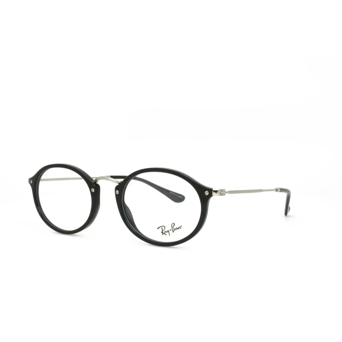 Ray-ban 2547V 2000 Eyeglasses Only 51-21-140 Black Silver