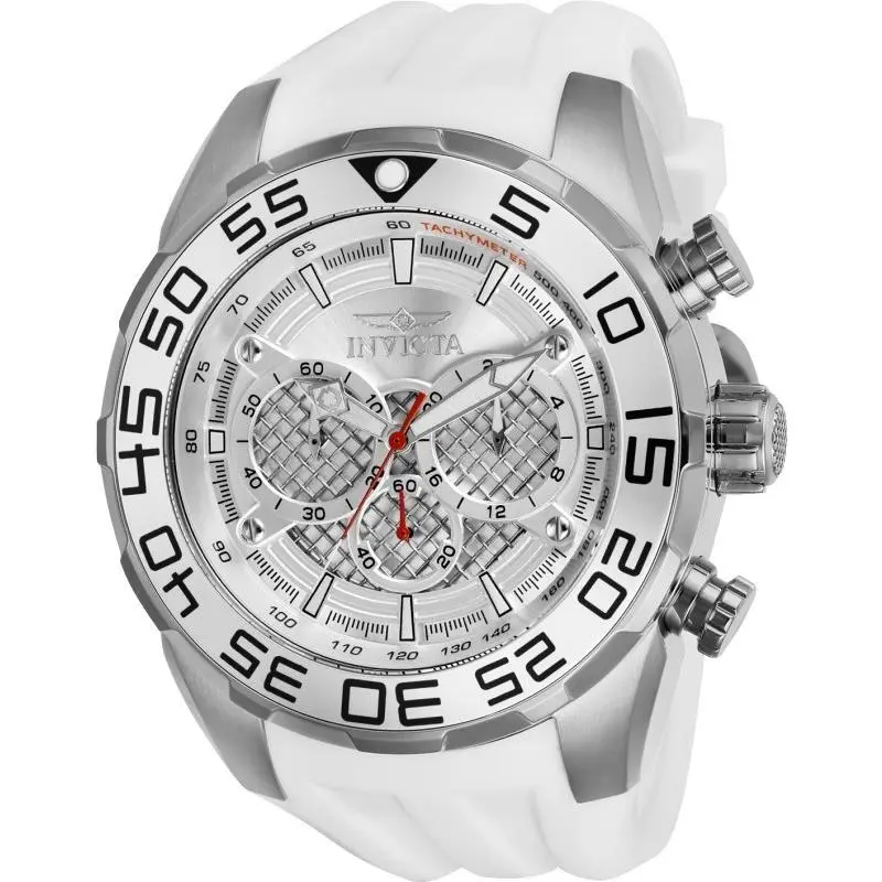 Men`s 26299 Speedway Quartz Multifunction Silver Dial Watch by Invicta