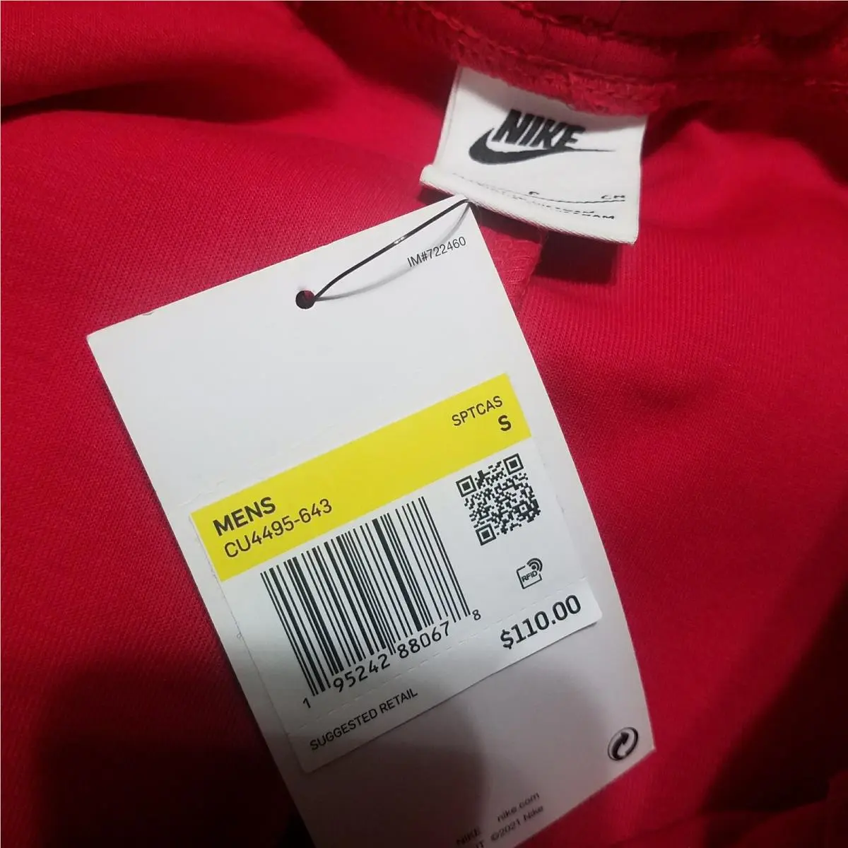 Nike clothing - Sportswear Tech - Sportswear Tech - Red 2