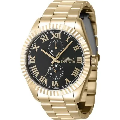 Invicta Men`s 47429 Specialty Quartz Multifunction Black Dial Watch