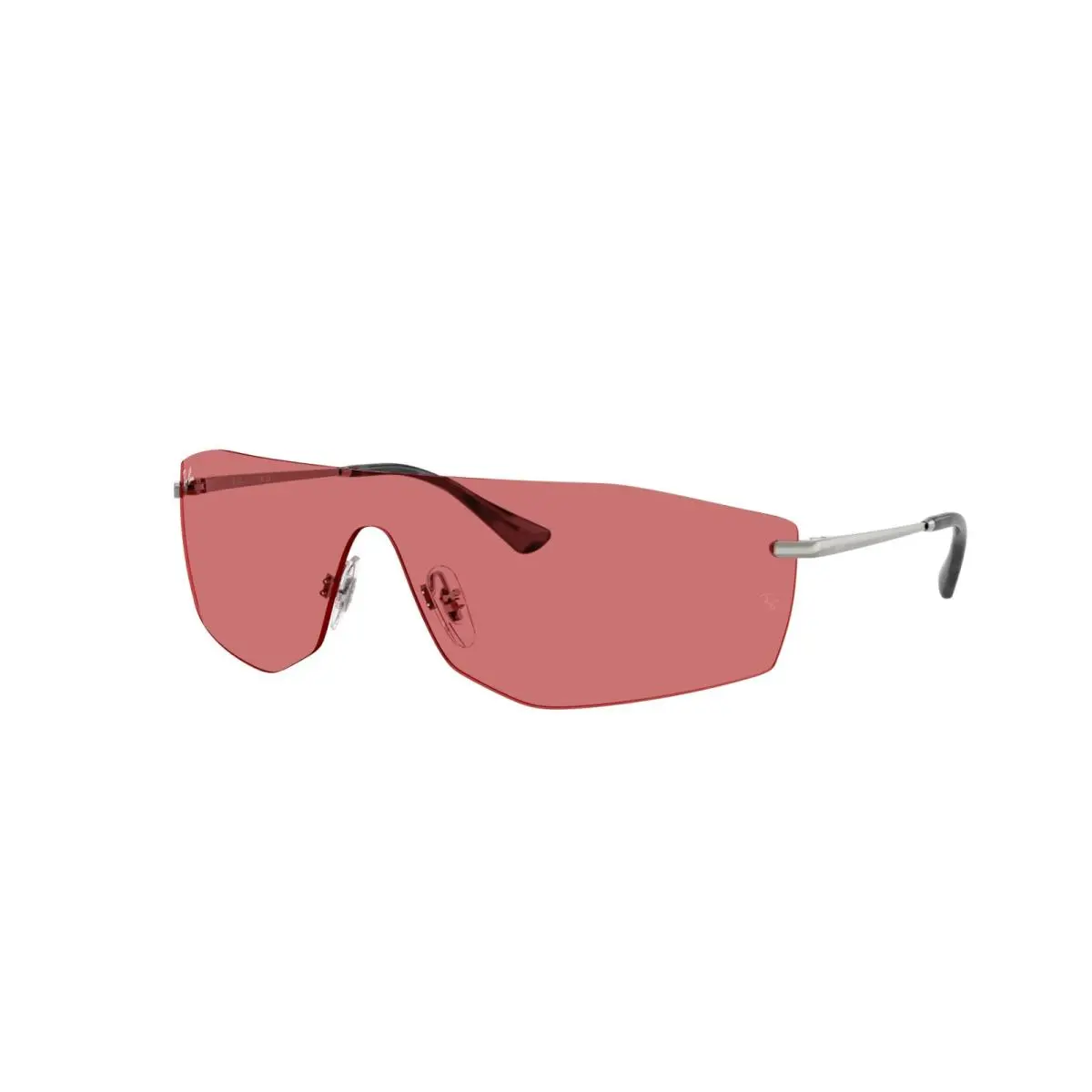Ray Ban Sunglasses RB3781 004/75 Silver/red Lens