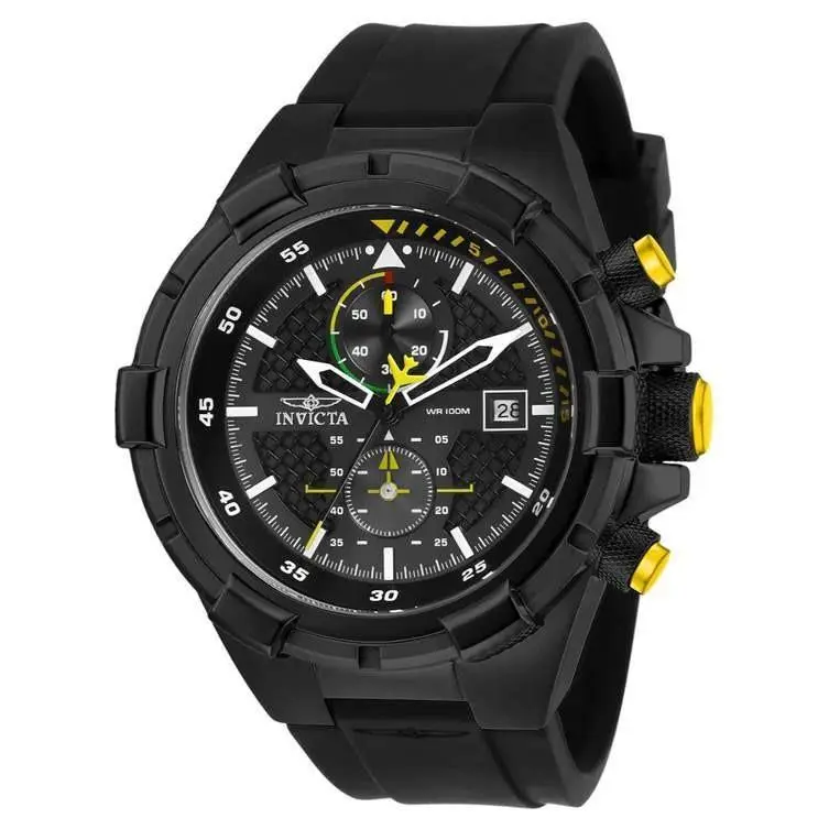 Invicta Aviator Jetframe Men`s Watch - 50.5mm Black 28103
