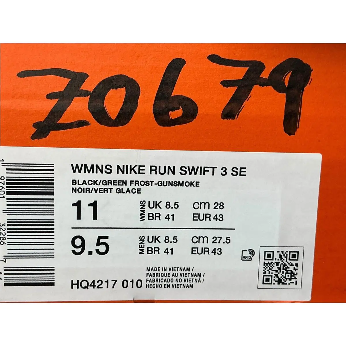 Nike shoes - Nike Run Swift 3 SE - Black 6