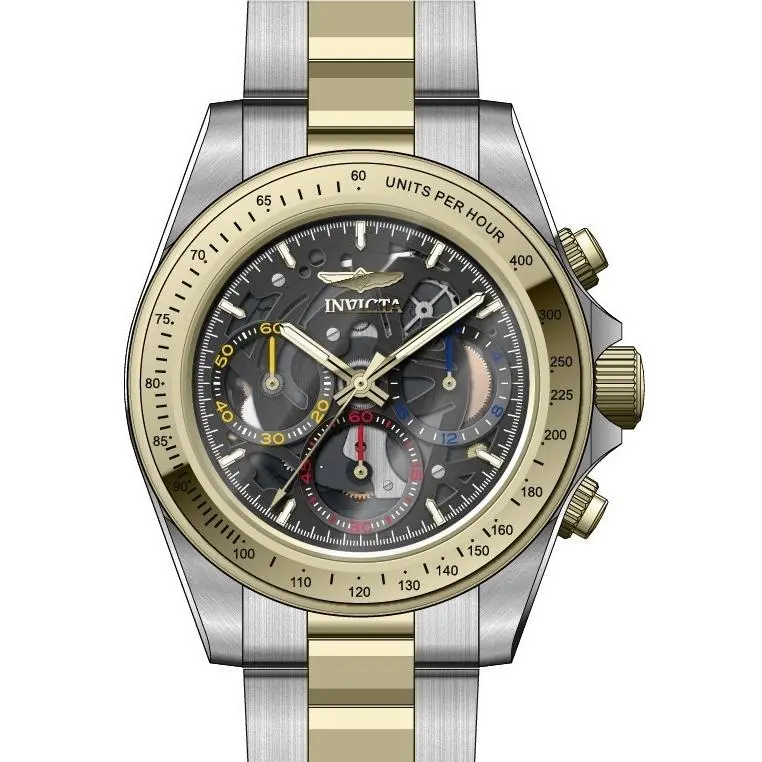 Invicta Men`s 50275 Speedway Quartz VD54 Black Dial Watch