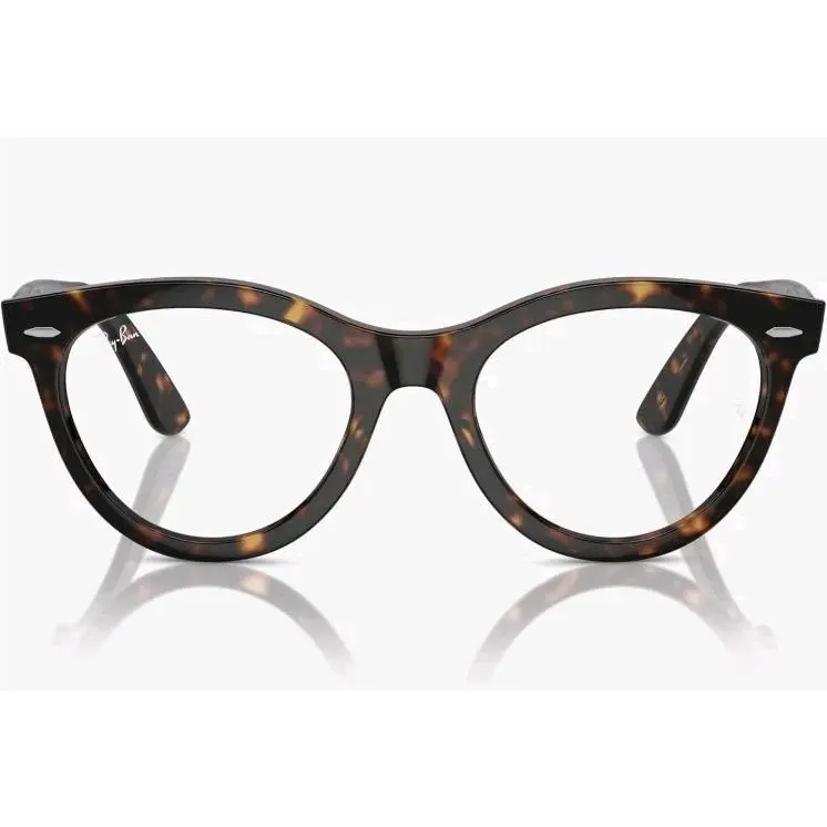 Ray-ban RX2241V Wayfarer Way 2144 Striped Havana 54-21-150 Demo Lens