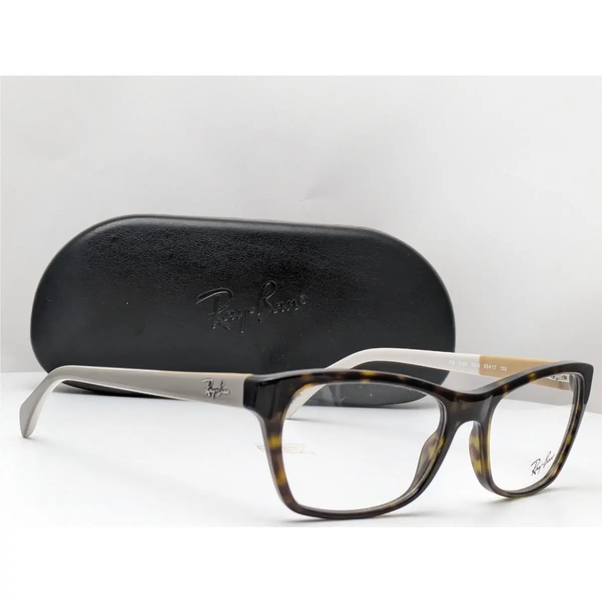 Ray-ban RB5298 5549 Havana/beige Women`s Eyeglasses Frames 53-17-135