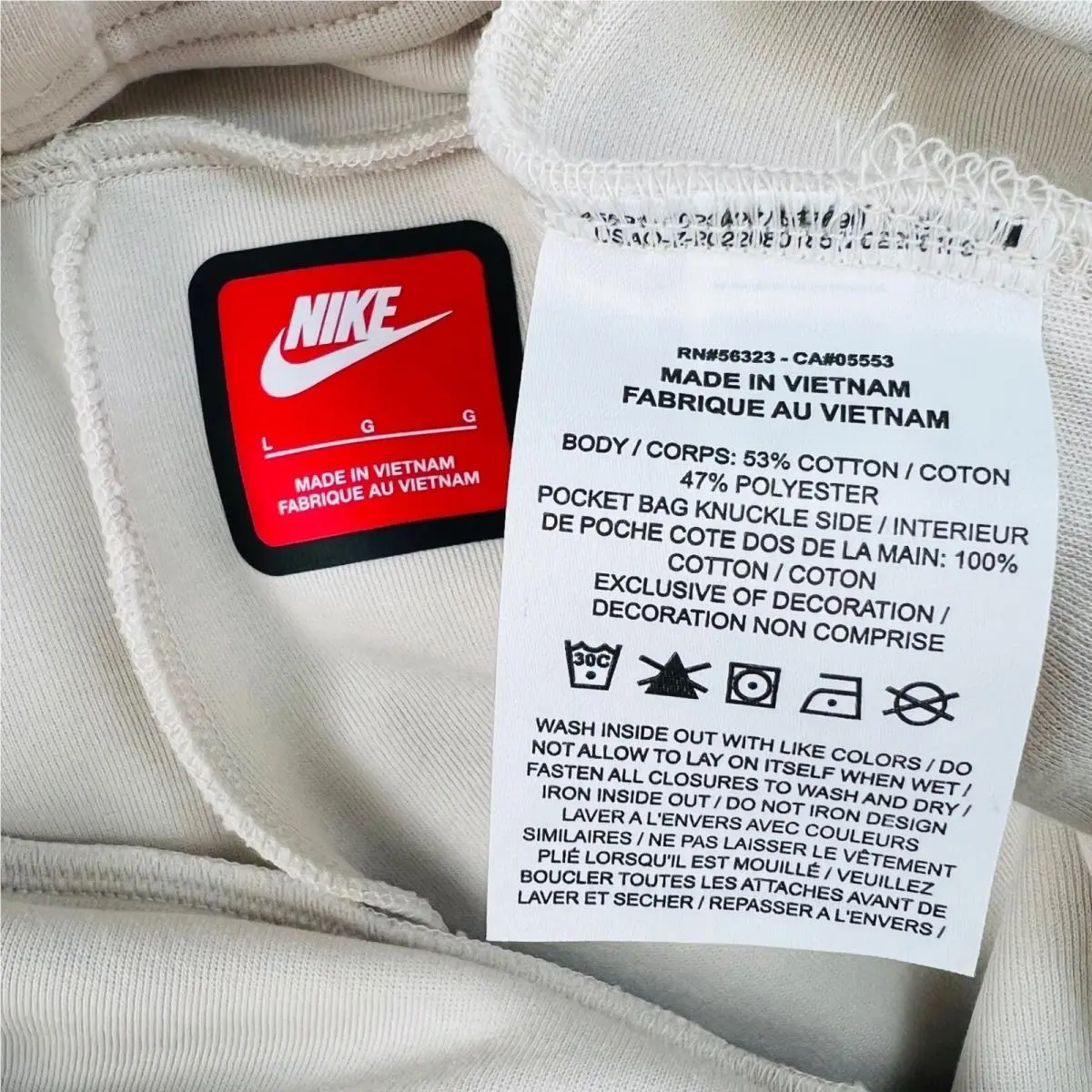 Nike clothing - Cream 5