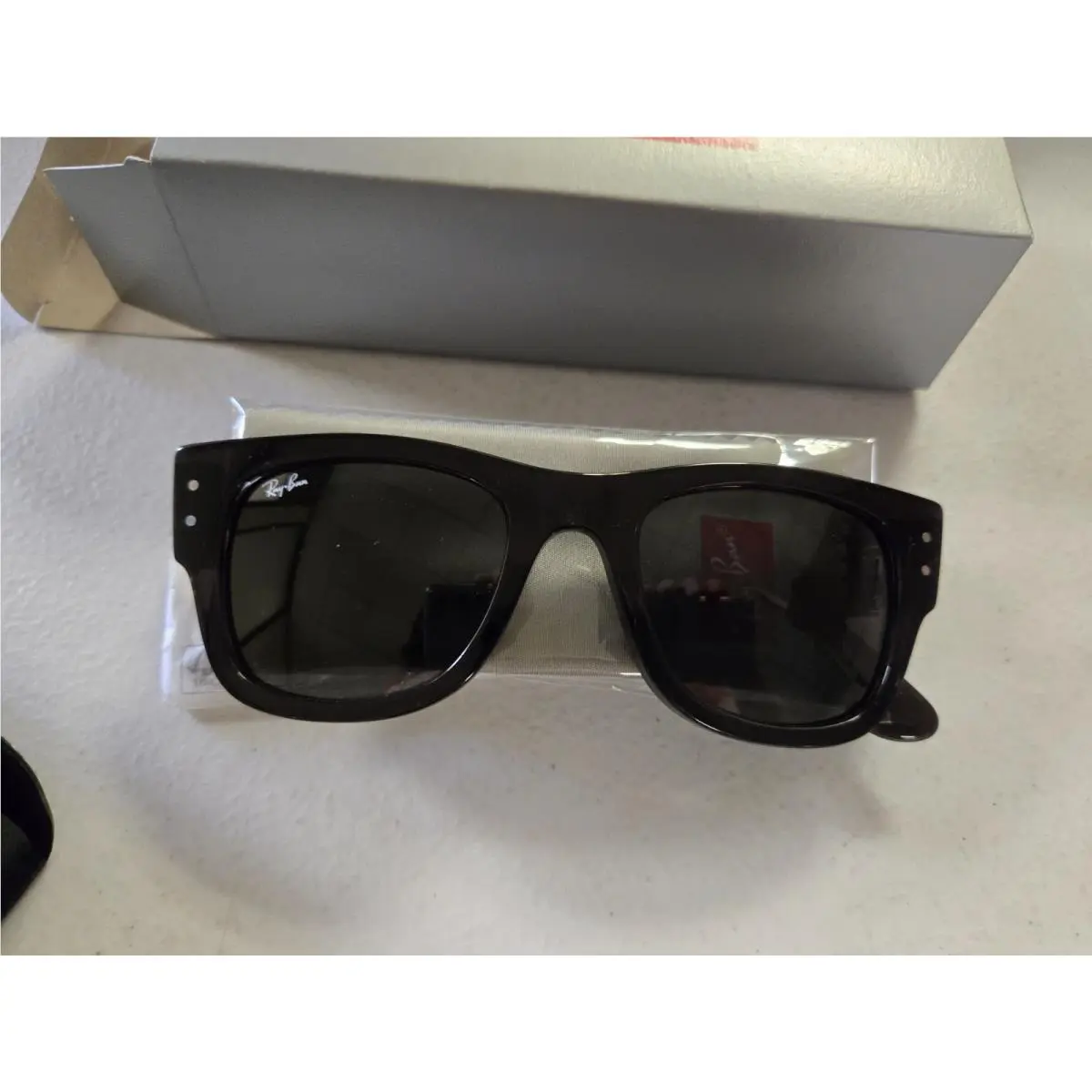 Ray-ban RB0840S 51-21 Unisex Square Sunglasses - Black