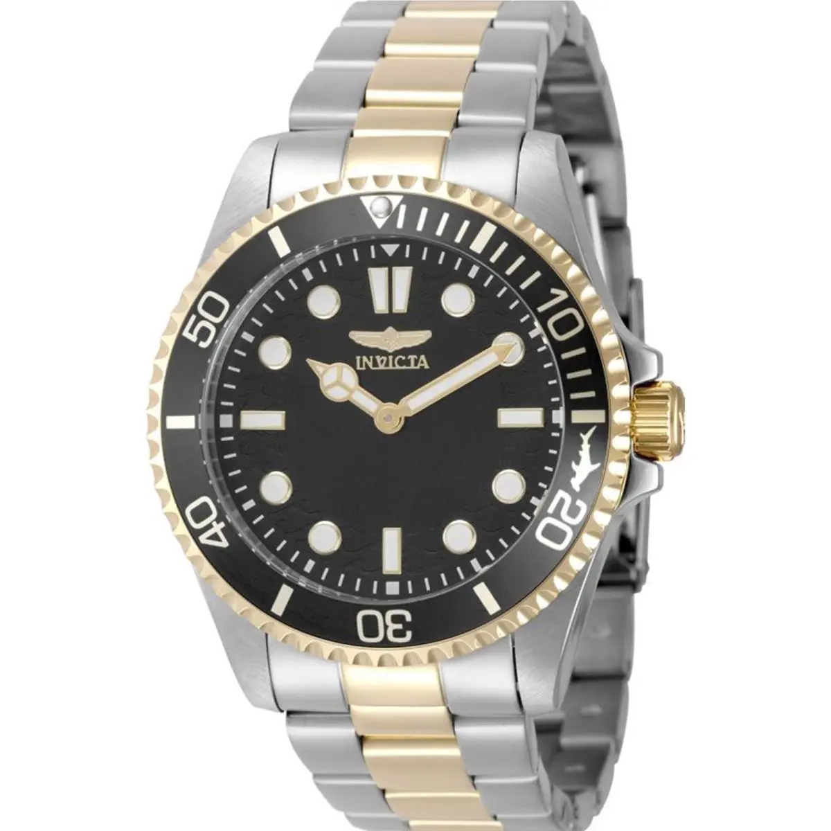 Invicta Men`s 49698 Pro Diver Quartz PC20S Brass Dial Watch