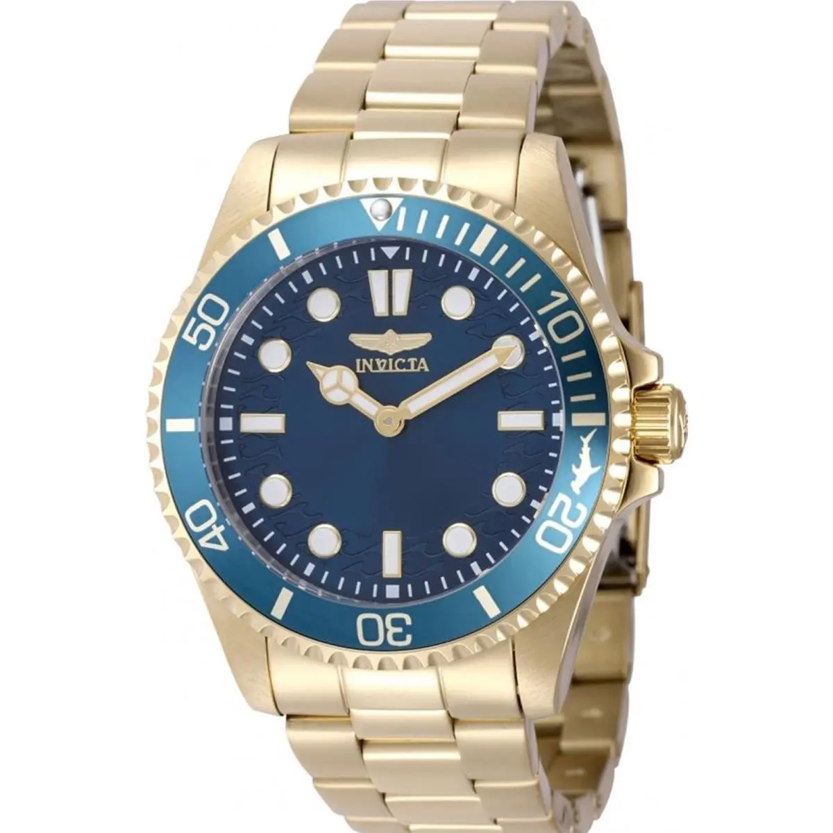 Invicta Men`s 49699 Pro Diver Quartz PC20S Brass Dial Watch