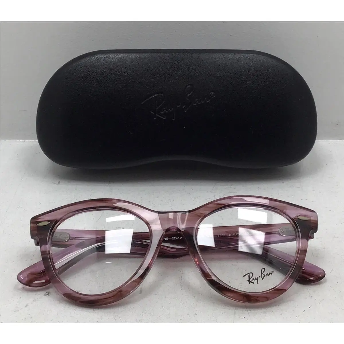 Ray Ban Women’s RX2241V Wayfarer Way Optical Frames In Pink Size 51