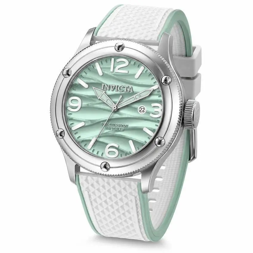 Invicta Pro Diver Men`s Watch - 48mm Tiffany Blue White 50307