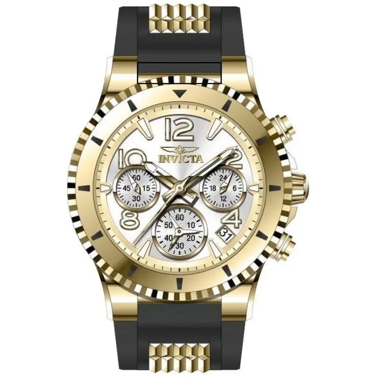 Women`s 49804 Blu Quartz VD53 Silver Dial Watch by Invicta