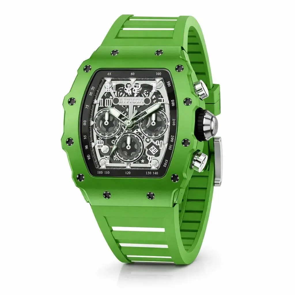 Invicta Racing Las Iguanas - Nitro Gen Men`s Watch 43mm Green 69705